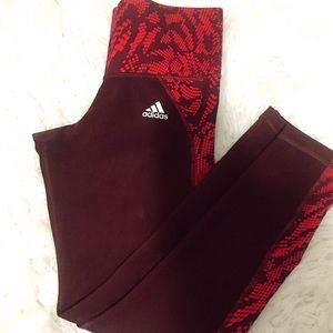 Adidas workout leggings yoga pants